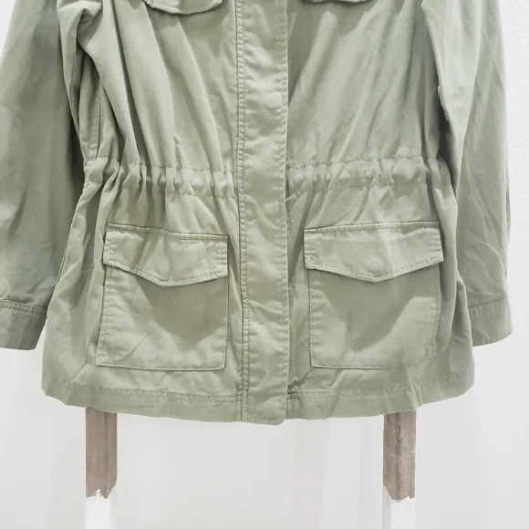 Gap Factory Green Utility Jacket Size Large NWT - Picture 4 of 8